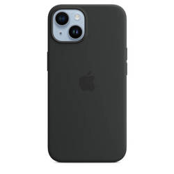 APPLE SILICONE CASE MPRU3ZM/A IPHONE 14 MIDNIGHT OPEN PACKAGE