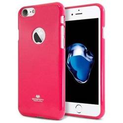 MERCURY HOT PINK JELLY CASE WITH HOLE IPHONE XR