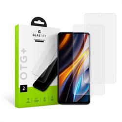 Tempered glass Glastify OTG+ 2-Pack Xiaomi POCO X4 GT CLEAR