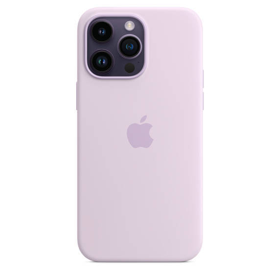 APPLE SILICONE CASE MPTW3ZM/A IPHONE 14 PRO MAX LILAC OPEN PACKAGE