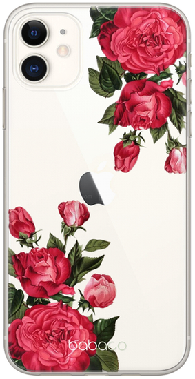 CASE OVERPRINT BABACO FLOWERS 007 SAMSUNG GALAXY A52 5G TRANSPARENT