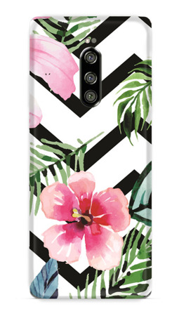 CASEGADGET CASE OVERPRINT TROPICAL FLOWERS SONY XPERIA 1