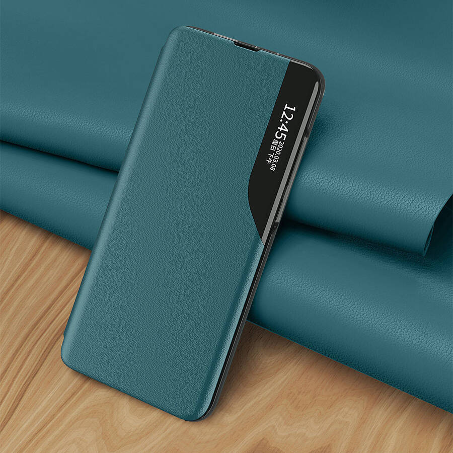 ECO LEATHER VIEW CASE ELEGANT FLIP COVER STAND FUNCTION XIAOMI REDMI NOTE 11 PRO + 5G / 11 PRO 5G / 11 PRO BLUE