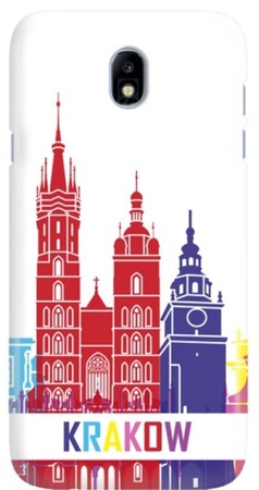 FUNNY CASE OVERPRINT CRACOW TOWN  SAMSUNG GALAXY J7 2017