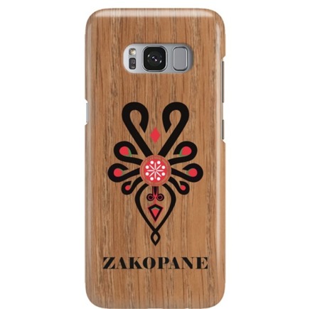 FUNNY CASE OVERPRINT PARZENICA ON WOOD SAMSUNG GALAXY S8