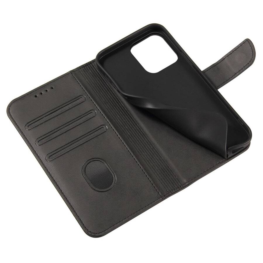 MAGNET CASE CASE FOR SAMSUNG GALAXY S23 COVER WITH FLIP WALLET STAND BLACK