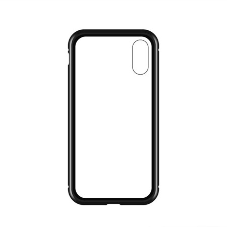 MAGNETIC CASE 360 FRONT + REAR IPHONE XS MAX CLEAR
