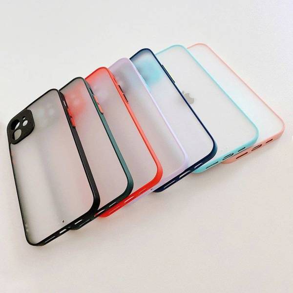 MILKY CASE SILICONE FLEXIBLE TRANSLUCENT CASE FOR IPHONE 11 PRO MAX PINK