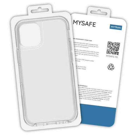 MYSAFE CASE SLIM 2MM SAMSUNG GALAXY A82 5G TRANSPARENT BOX