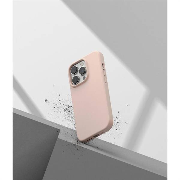 RINGKE SILICONE IPHONE 14 PRO MAX PINK SAND