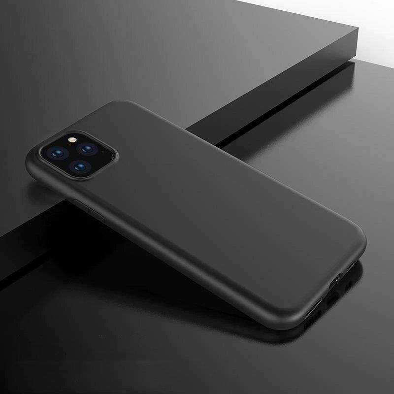 SOFT CASE TPU GEL PROTECTIVE CASE COVER FOR IPHONE 11 BLACK