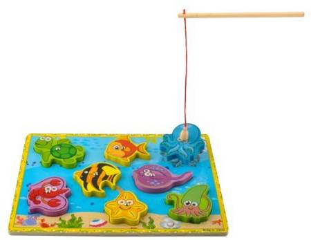 SORTER PUZZLE MAGNETIC GAME FISHING