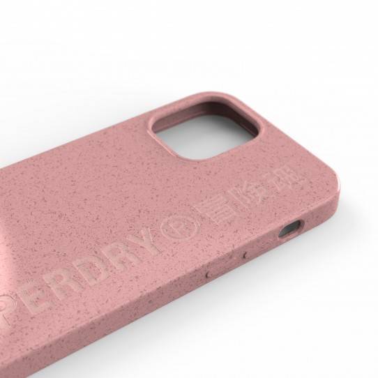 SUPERDRY SNAP CASE COMPOSTABLE IPHONE 12/12 PRO PINK