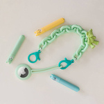 COLOR CHAIN (ROPE) COLORFUL CHAIN PHONE HOLDER PENDANT FOR BACKPACK WALLET GREEN