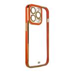FASHION CASE CASE FOR SAMSUNG GALAXY A12 5G GOLD FRAME GEL COVER RED
