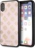 GUESS HARD CASE PEONY G DOUBLE LAYER GLITTER GUHCPXTGGPLP IPHONE X / XS BRIGHT PINK