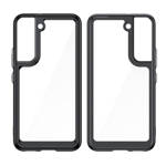 OUTER SPACE CASE FOR SAMSUNG GALAXY S23+ COVER WITH A FLEXIBLE FRAME BLACK