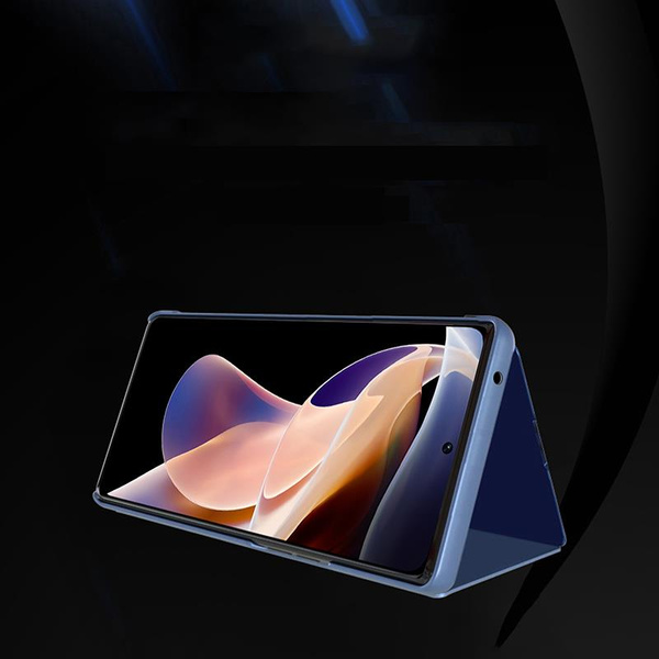 CLEAR VIEW CASE COVER FOR OPPO A76 / OPPO A36 / REALME 9I BLACK