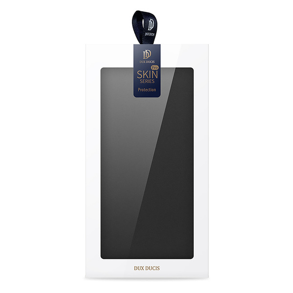 Dux Ducis Skin Pro etui do Sony Xperia 1 V pokrowiec z klapką portfel na kartę podstawka czarne