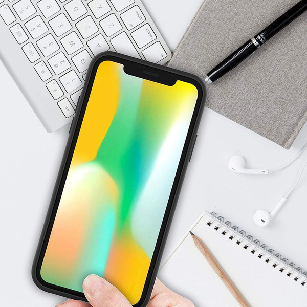 CASE ETUI TECH-PROTECT ICON SAMSUNG  GALAXY A41 CZARNY