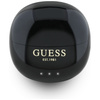 Słuchawki TWS Guess Glossy Effect Egg    Shape Printed Classic Logo czarny