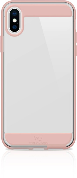 HAMA WHITE DIAMONDS "INNOCENCE CLEAR" GSM CASE FOR IPHONE X/XS, ROSE GOLD