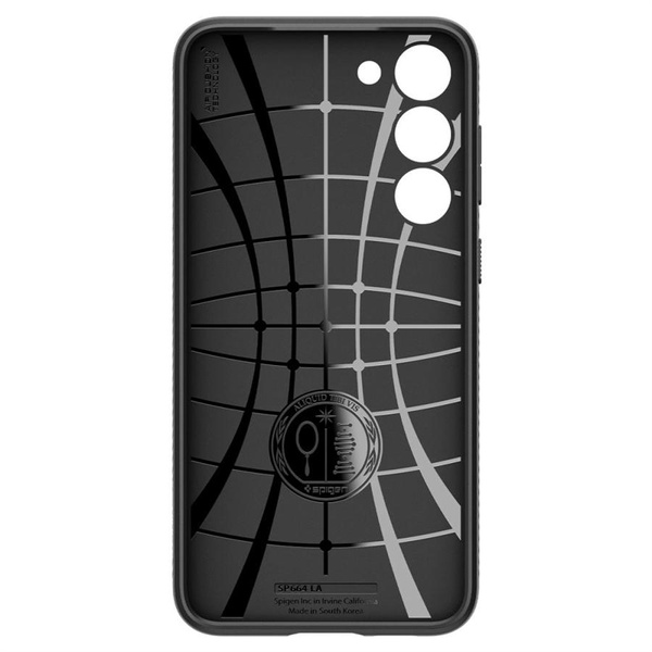 Etui Spigen Liquid Air na Samsung Galaxy S23 - czarny mat