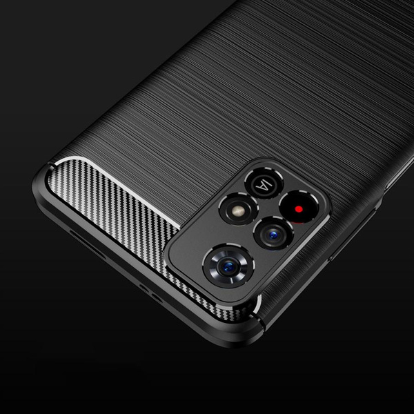 TECH-PROTECT TPUCARBON XIAOMI REDMI NOTE 11S 5G / POCO M4 PRO 5G BLACK