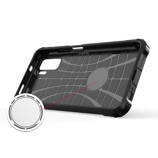 HYBRID ARMOR CASE TOUGH RUGGED COVER FOR XIAOMI REDMI NOTE 11T 5G / REDMI NOTE 11S 5G / POCO M4 PRO 5G BLUE