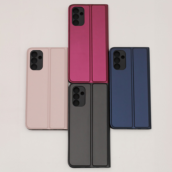Etui Smart Soft do Oppo A17 burgundowe