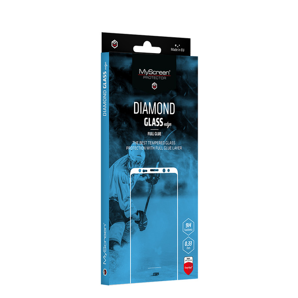 MyScreen DIAMOND GLASS edge Full Glue Black Realme V60/V60 Pro