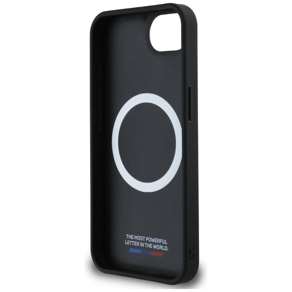 Etui BMW Oversized Stripes MagSafe do    iPhone 16e czarny