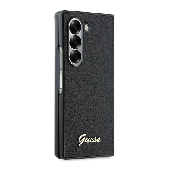 Guess GUHCZFD6HGGSHK Z Fold6 F956czarny/black 4G Glitter Script