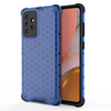 Honeycomb etui pancerny pokrowiec z żelową ramką Samsung Galaxy A53 5G niebieski
