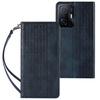 MAGNET STRAP CASE CASE FOR XIAOMI REDMI NOTE 11 POUCH WALLET + MINI LANYARD PENDANT BLUE