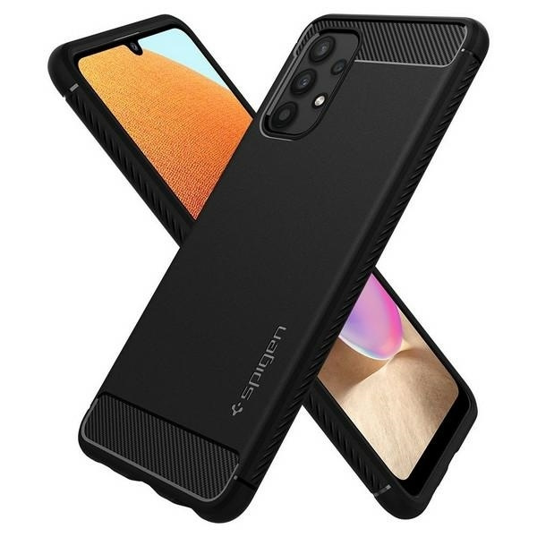 Spigen Rugged Armor Case for Samsung Galaxy A52 / A52S - Matte Black
