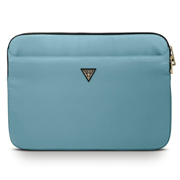 Guess Sleeve GUCS13NTMLLB 13" niebieski/blue Nylon Triangle Logo