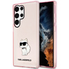 KARL LAGERFELD KLHCS23LHNCHTCP S23 ULTRA S918 RÓŻOWY/PINK HARDCASE IKONIK CHOUPETTE