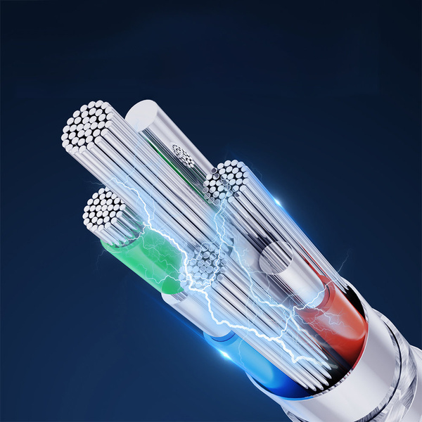 USB CABLE - LIGHTNING 2.4A 1.2M JOYROOM S-UL012A13 - WHITE
