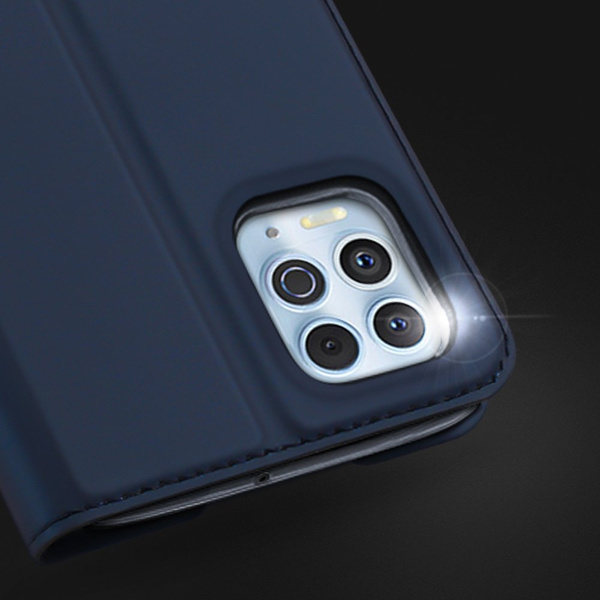 DUX DUCIS SKIN PRO BOOKCASE TYPE CASE FOR MOTOROLA MOTO G100 / EDGE S BLACK