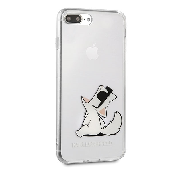 KARL LAGERFELD KLHCI8LCFNRC IPHONE 7/8 PLUS HARDCASE TRANSPARENT CHOUPETTE FUN