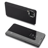 Clear View Case futerał etui z klapką Samsung Galaxy M53 5G czarny