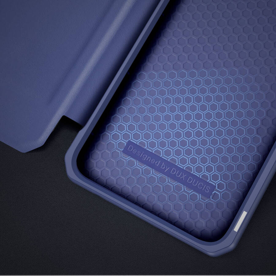 DUX DUCIS Skin X kabura etui pokrowiec z klapką Samsung Galaxy S22+ (S22 Plus) niebieski