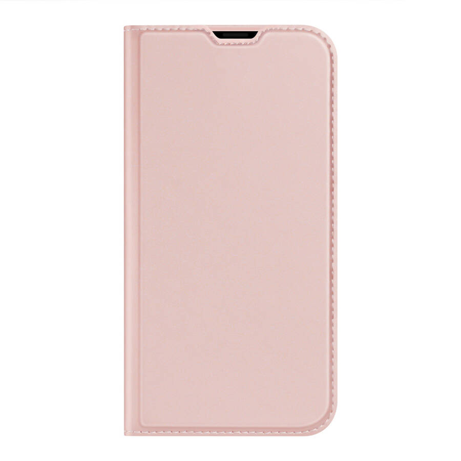 Dux Ducis Skin Pro kabura etui pokrowiec z klapką iPhone 14 Max różowy