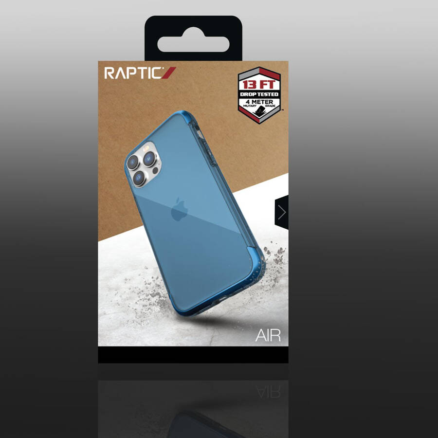 Raptic X-Doria Air Case etui iPhone 14 Pro pancerny pokrowiec niebieski