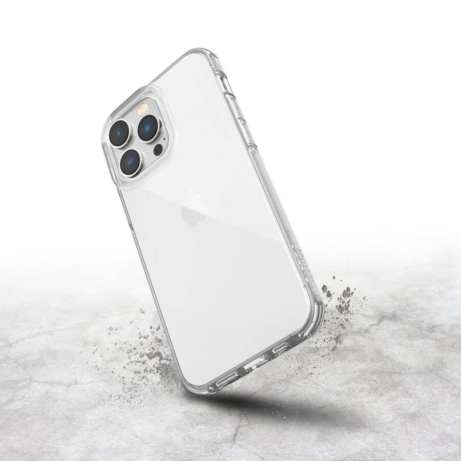 Raptic X-Doria Clear Case etui iPhone 14 Pro Max pancerny pokrowiec przezroczysty