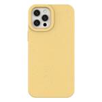 Eco Case etui do iPhone 12 Pro silikonowy pokrowiec obudowa do telefonu żółty
